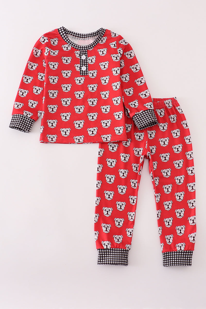 Georgia bulldog print pajamas pants set