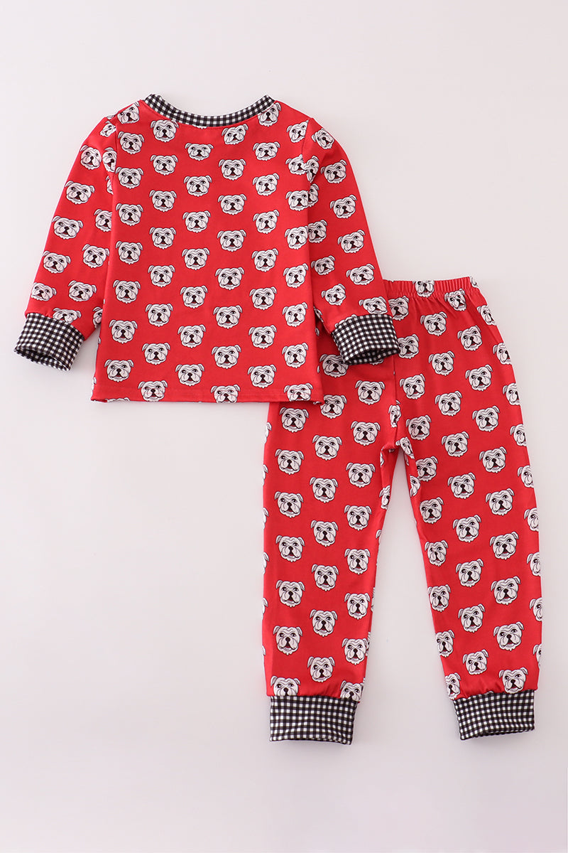 Georgia bulldog print pajamas pants set